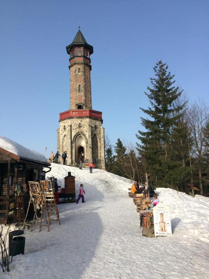 Ubytovani U Brabantika Desná エクステリア 写真